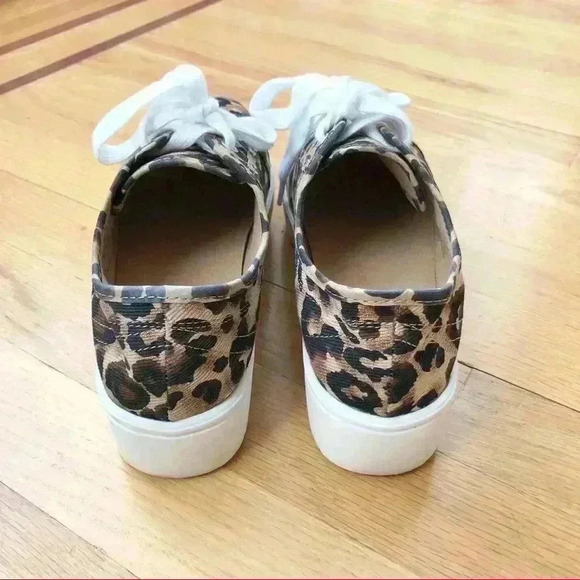 Cheetah Platform Sneakers - Picture 5 of 6